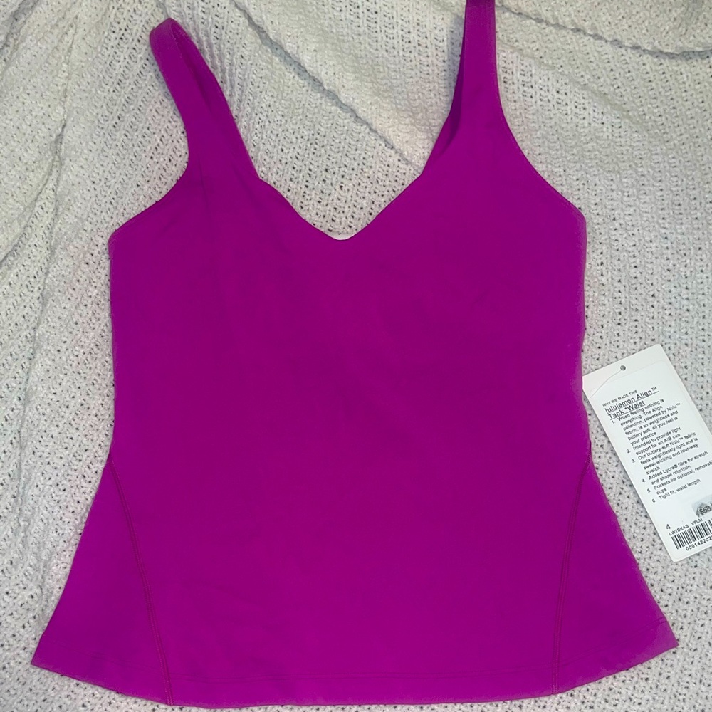NWT Lululemon Align Tank Waist Length